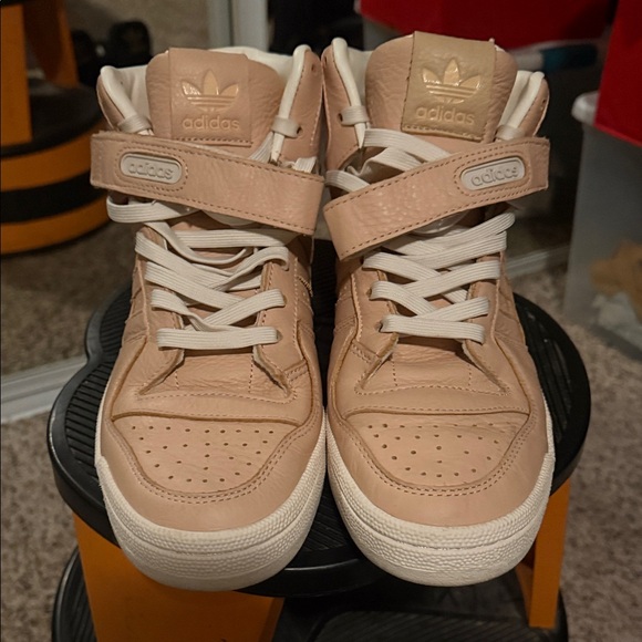 Adidas Beige High-Top Sneakers - Picture 2 of 7